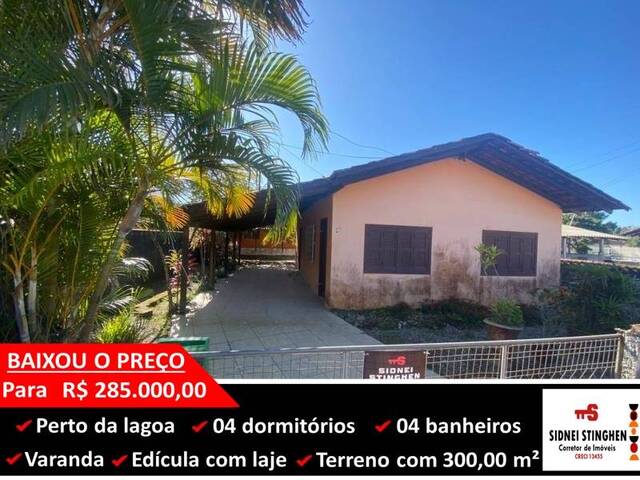 #626 - Casa para Venda em Balneário Barra do Sul - SC - 1